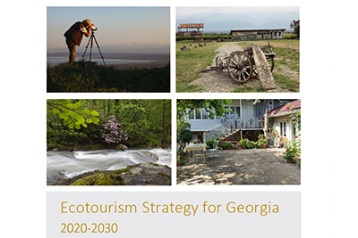 Cover Ökotourismusstrategie für Georgien