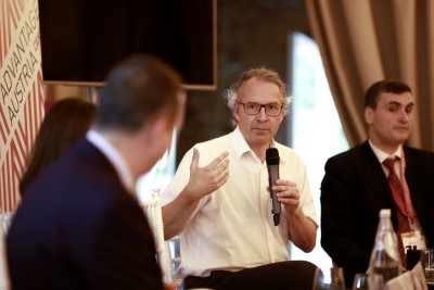 Christian Baumgartner bei der Ökotourismuskonferenz